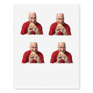 Funny Bachelorette Party Groom Picture Photo Tempo Temporary Tattoos