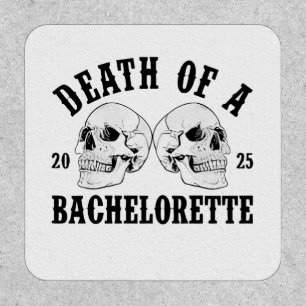 Funny Bachelorette Party Till Death Do Us Bride Patch