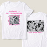 Funny bachelorette photo humor  Tri-Blend shirt<br><div class="desc">Funny bachelorette photo humor</div>