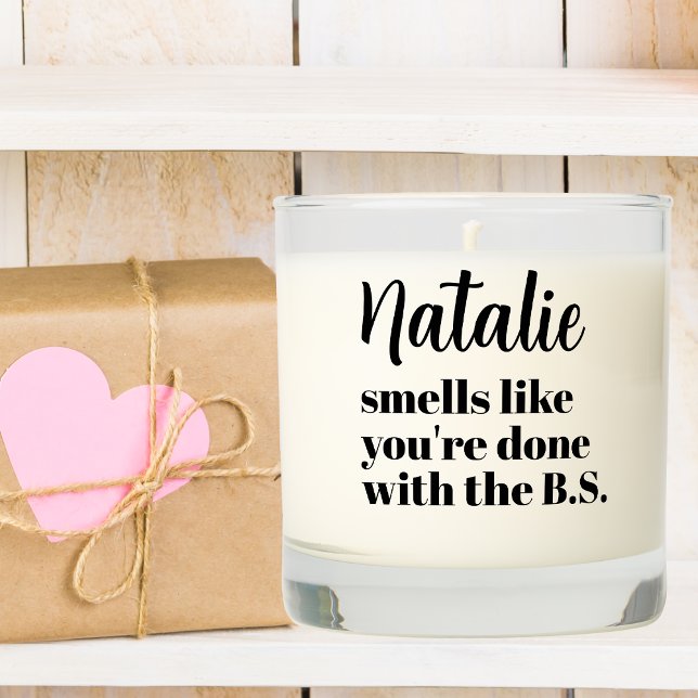 Funny Bachelors Degree Graduation Gift  Scented Candle (Creator Uploaded)