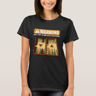 Funny Backgammon T-Shirt