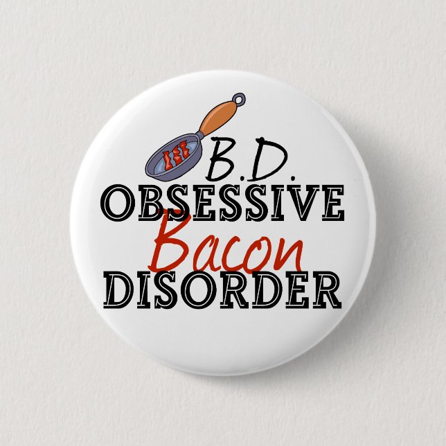 Funny Bacon Button (Front)