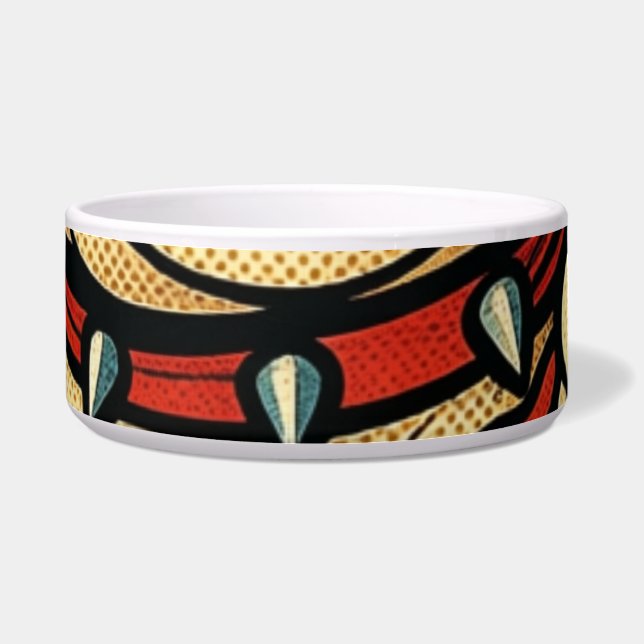Funny Bacon Lover Retro Design Bowl (Front)