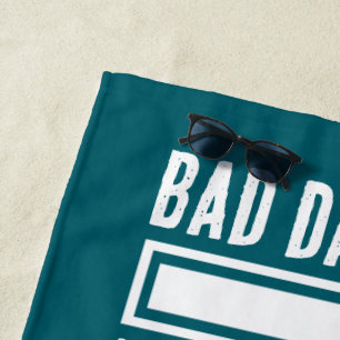 Funny Bad Dad Joke Loading Beach Towel