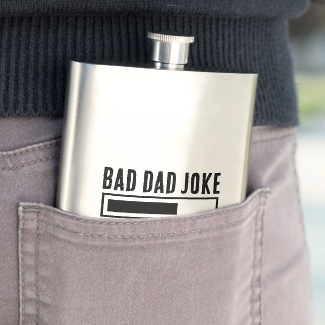 Funny Bad Dad Joke Loading Flask (In Situ)