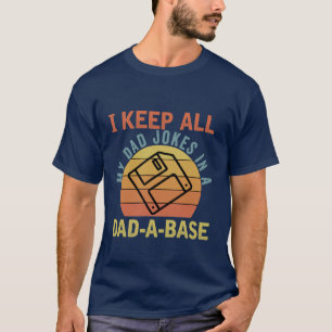 Funny bad Dad joke word art T-Shirt