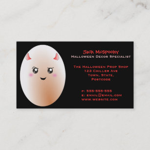 Funny Bad Egg Business Card