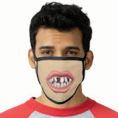 Funny Bad Hillbilly Teeth Face Mask (Worn Him)