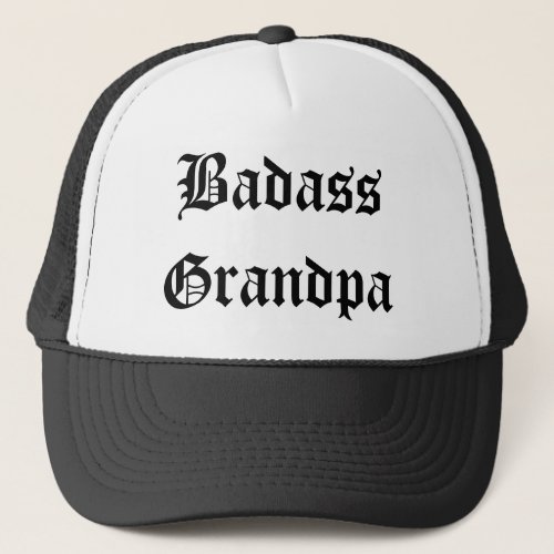 Funny Badass Grandpa hat