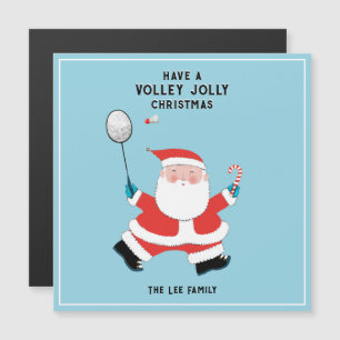 Funny Badminton Christmas Holiday Cards