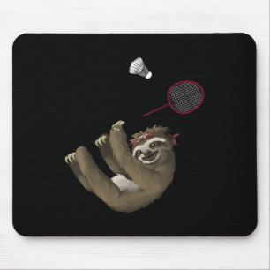 Funny Badminton Design For Badminton Players And S Mouse Pad