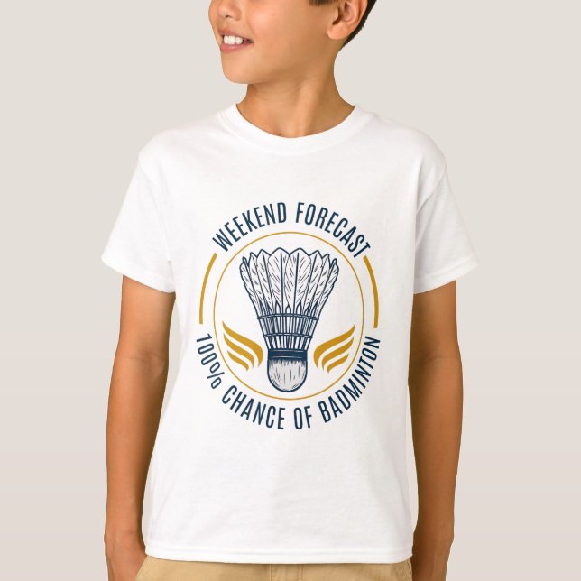 Funny Badminton Shirt Men Women Badminton Player 7 (Front)