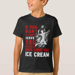 Funny Badminton Shuttle Retro Vintage For Men Wome T-Shirt