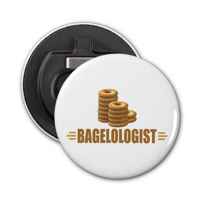 Funny Bagel, Bakery Bottle Opener (Front)