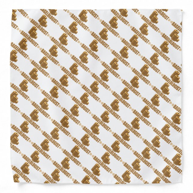 Funny Bagel Bandana (Front)