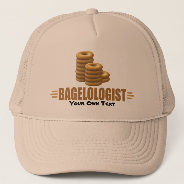 Funny Bagels Trucker Hat (Front)