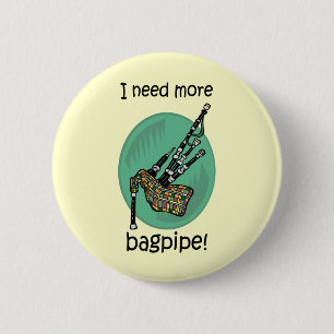 Funny bagpipe button