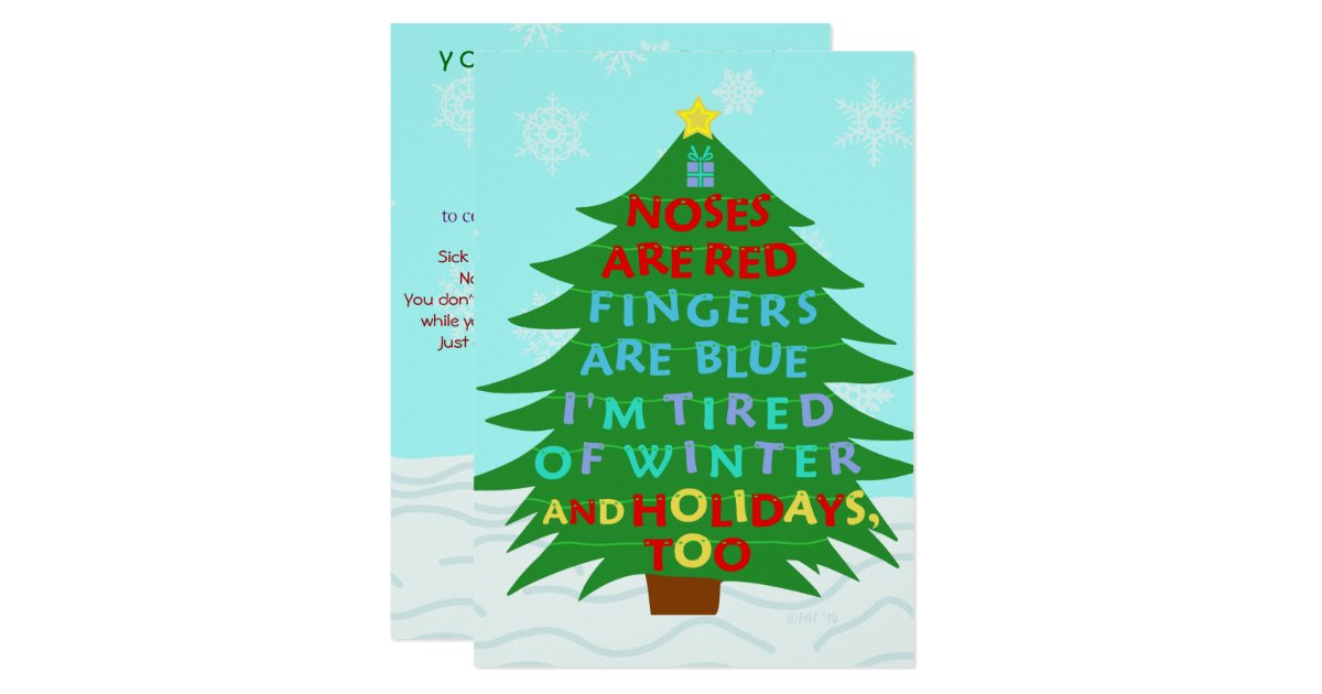 After Christmas Party Invitations 4
