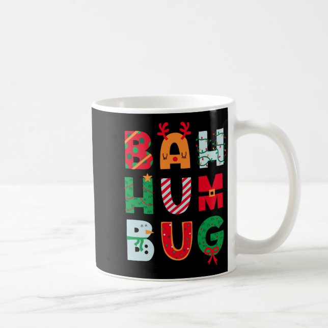 Funny Bah Humbug Holiday  Coffee Mug (Right)