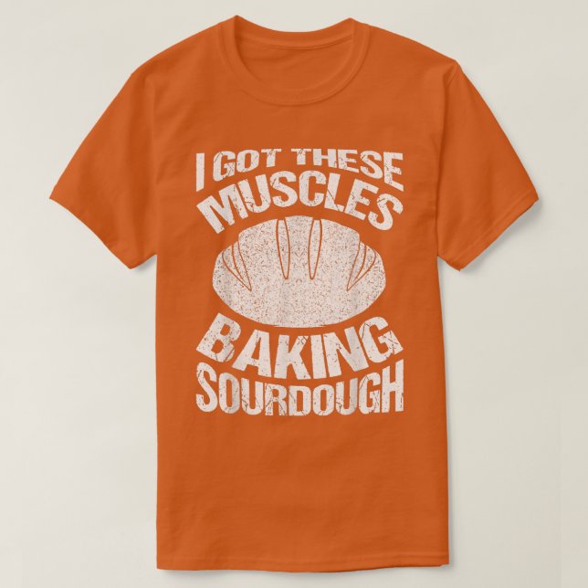 Funny Bakers Costume Baking Clothing Dough Bakery  T-Shirt (Design Front)