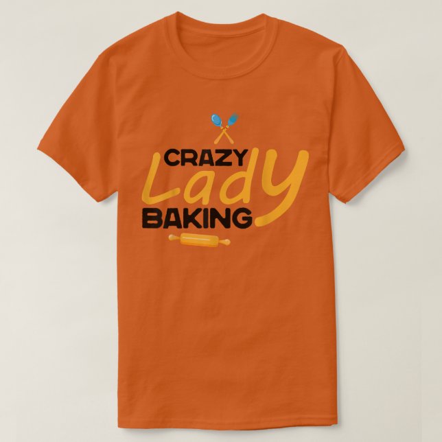 Funny Bakester Lovers Autumn Baking Cool Cookie Ba T-Shirt (Design Front)