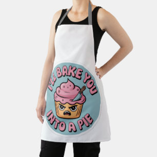 Funny Baking Apron - I'll Bake You Into A Pie Cupc
