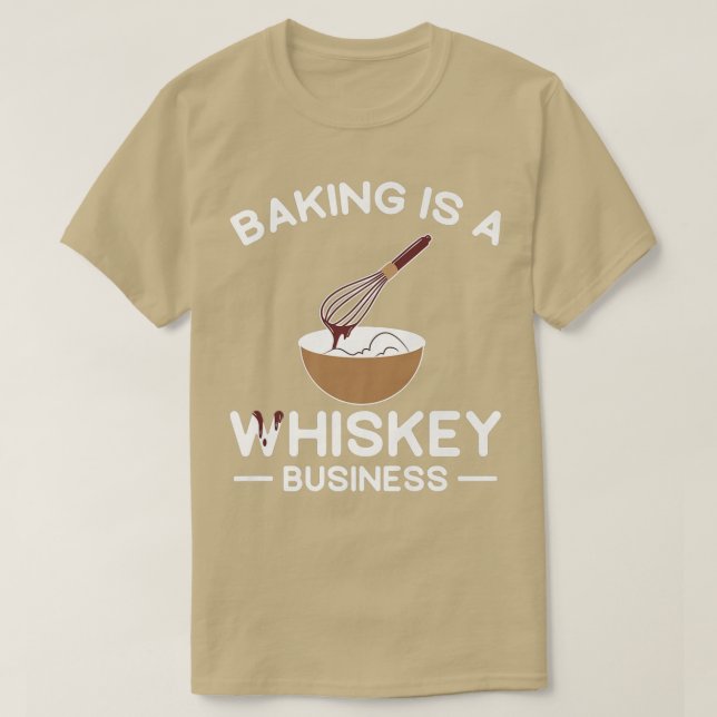 Funny Baking Bake Bread Baker Whisk Taker Bakery  T-Shirt (Design Front)