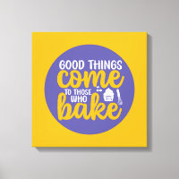 Funny Baking Baker Kitchen Typography Retro Art