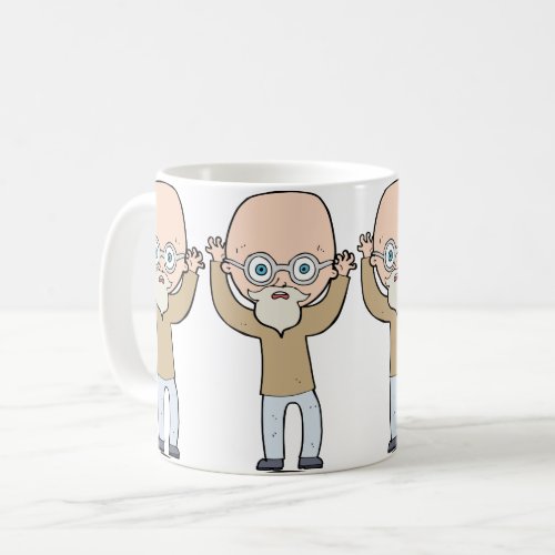 Funny Bald Man Coffee Mug
