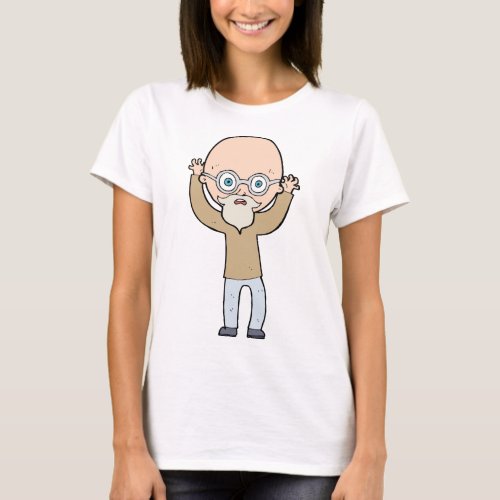 Funny Bald Man T_Shirt