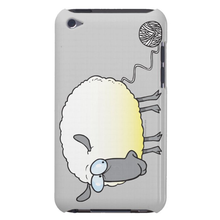 funny ball of yarn cloned sheep cartoon iPod touch covers
