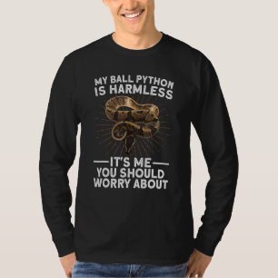 Funny Ball Python For Men Women Snake Lover Reptil T-Shirt
