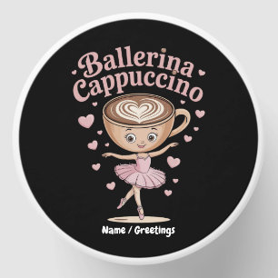Funny Ballerina Cappuccina Italian Brainrot Meme  Mini Candle Favors