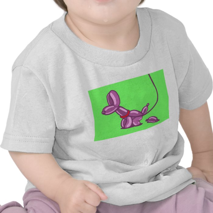 funny balloon poop tee shirt