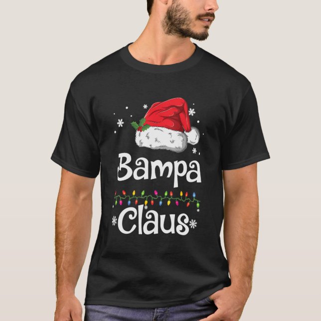 Funny Bampa Claus Christmas Shirt Pajamas Santa Ha (Front)