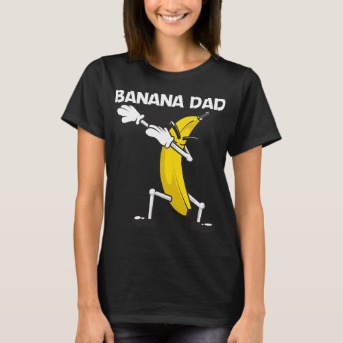Funny Banana Art For Dad Father Berry Fruit Smooth T_Shirt