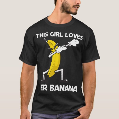 Funny Banana Art For Girls Kids Berry Fruit Smooth T_Shirt