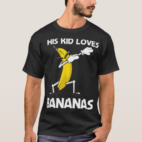Funny Banana Art For Kids Boys Berry Fruit Smoothi T_Shirt