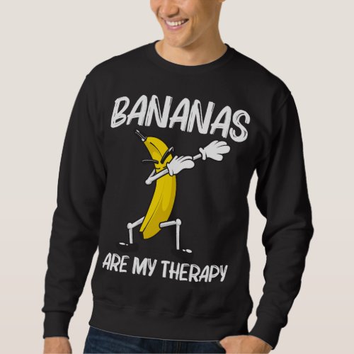 Funny Banana Art For Men Women Berry Fruit Smoothi Sweatshirt