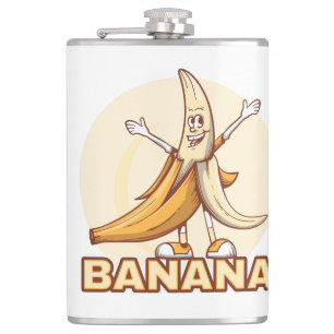 Funny Banana Flask