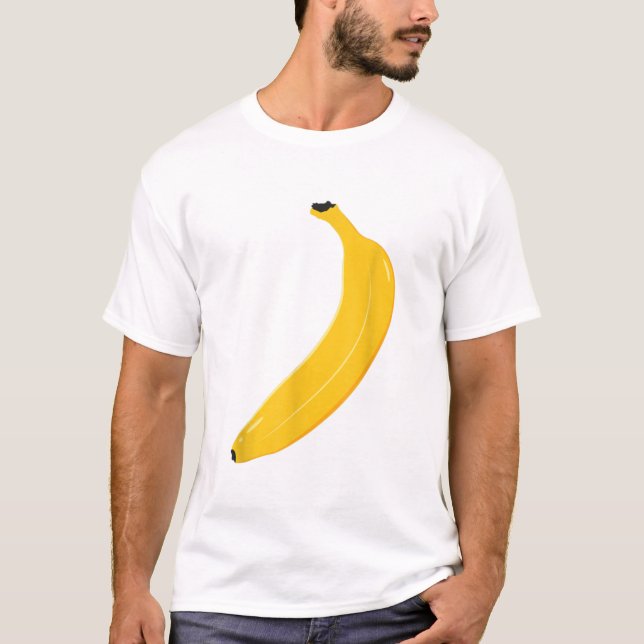Funny Banana Fruit Halloween T-Shirt Costume Coupl (Front)