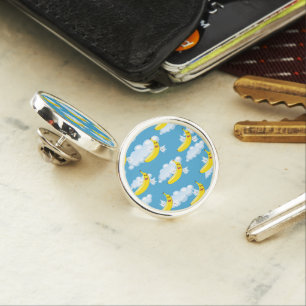 Funny Banana Fruit Lover Gifts Food Humor Emojis Lapel Pin