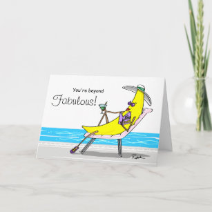 Funny Banana Mother's Day Card - Custom Cards