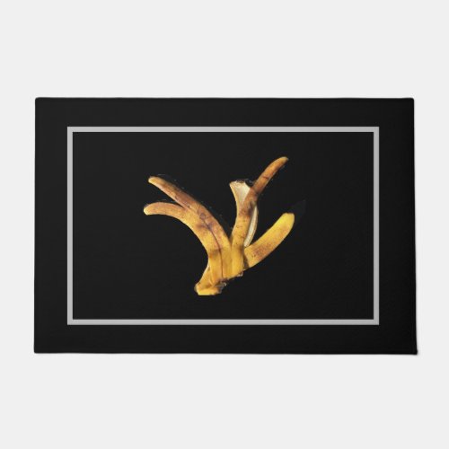 Funny Banana Peel Doormat