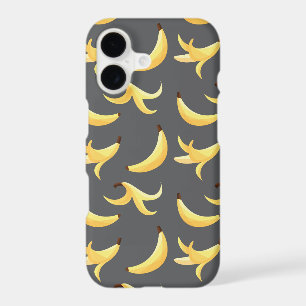Funny Banana Pun Party pattern colorful - editable iPhone 17 Case