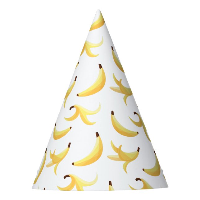 Funny Banana Pun Party pattern colorful - editable Hat (Front)