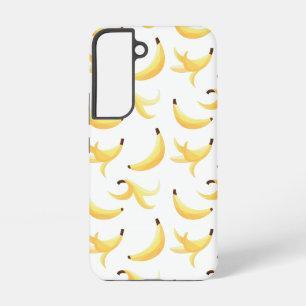 Funny Banana Pun Party pattern colorful - editable Samsung Galaxy S22 Case