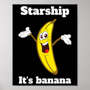 Funny Banana Quote2  Poster
