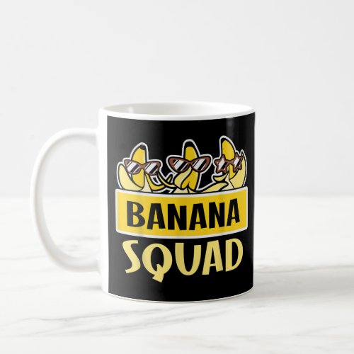 Funny BANANA SQUAD Shirt Thats Bananas Halloween  Coffee Mug