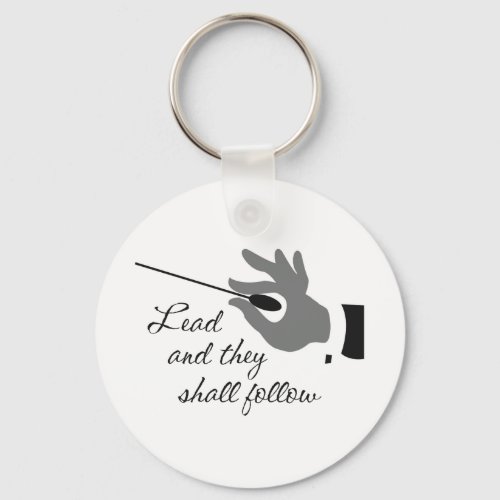 Funny Band Director Gifts Keychain